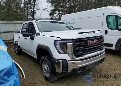 2024 GMC Sierra K2500 Heavy Duty from USA, damaged, VIN 1GT49LE74RF133465